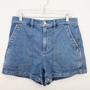 Madewell The Perfect Vintage Fatigue Jean Short Tencel Denim Edition Size 29